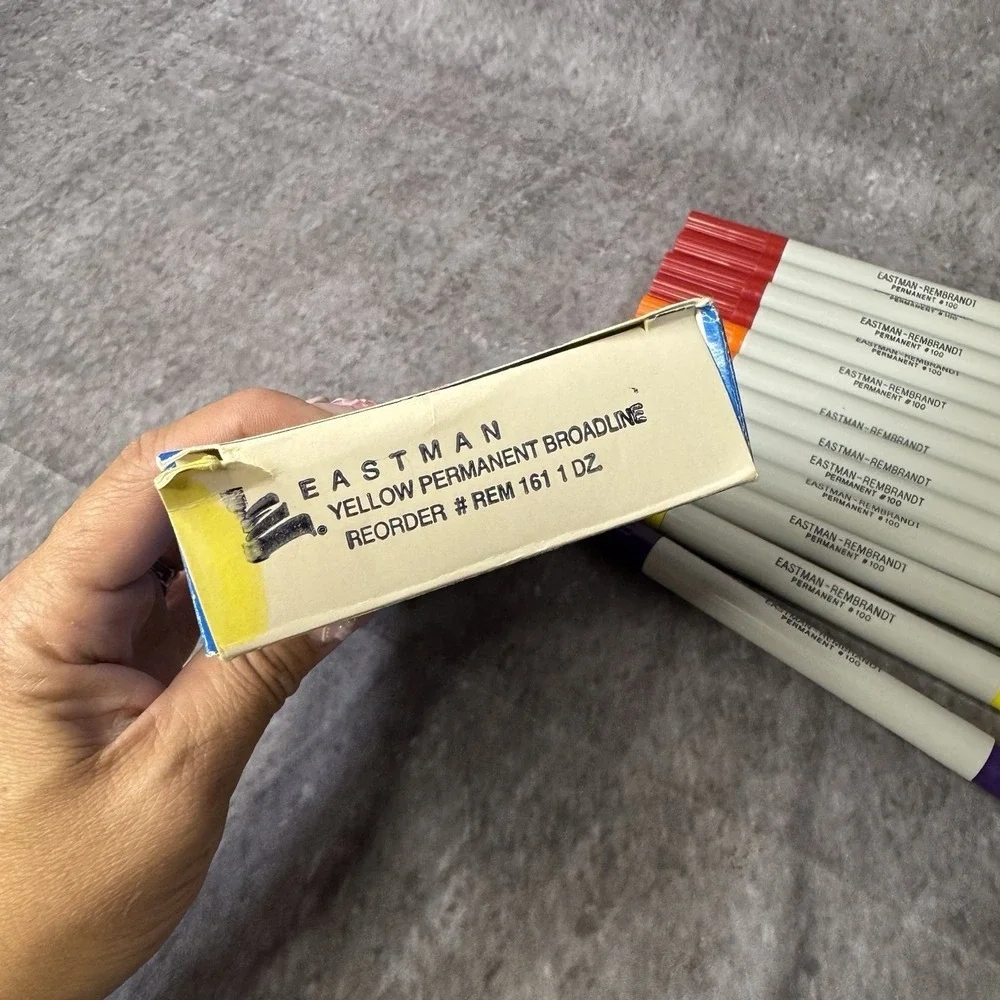Vintage Eastman-Rembrandt Permanent Broadline Marker Lot 12